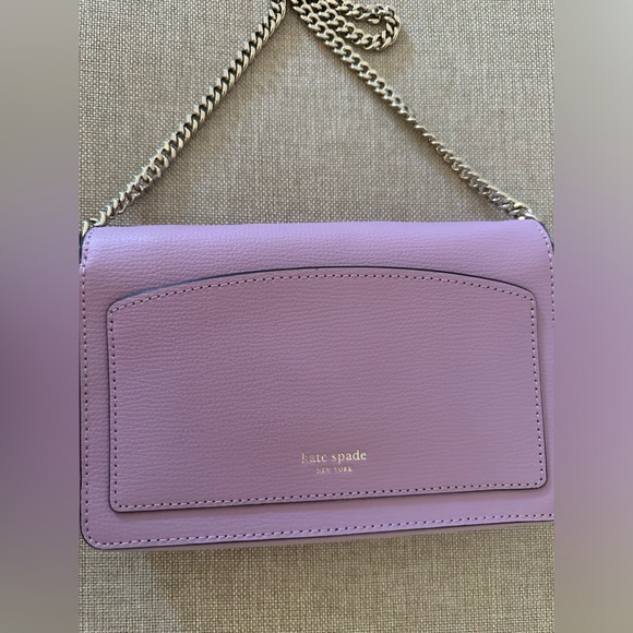 Kate Spade Sylvia Graphic Clover Appliqué Chain Crossbody - Picture 3 of 6